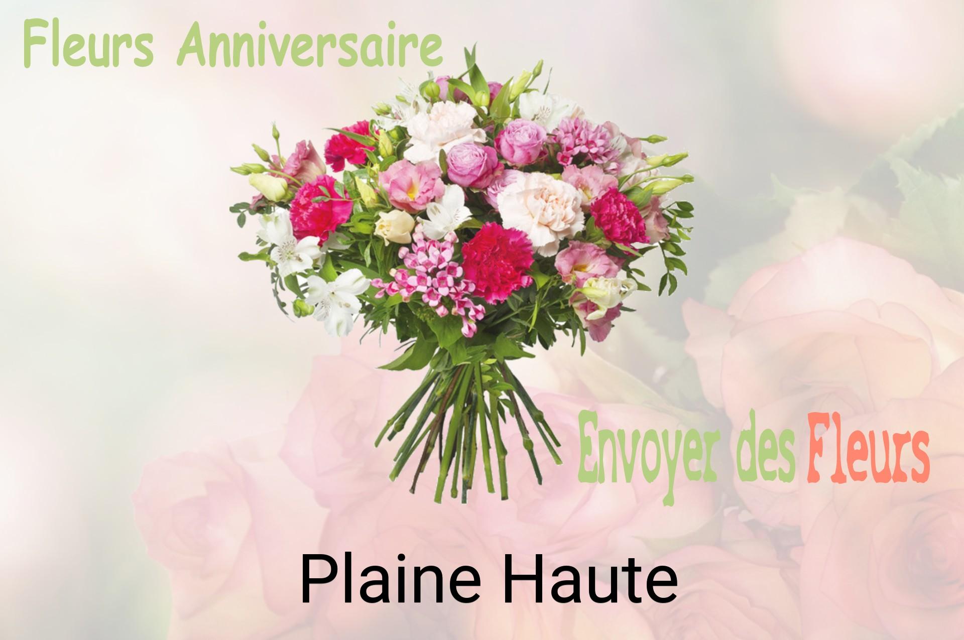 Bouquet de fleurs d’anniversaire livré à Plaine-Haute
