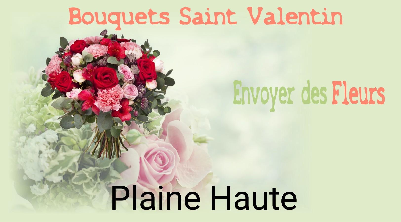 Roses de Saint-Valentin livrées à Plaine-Haute